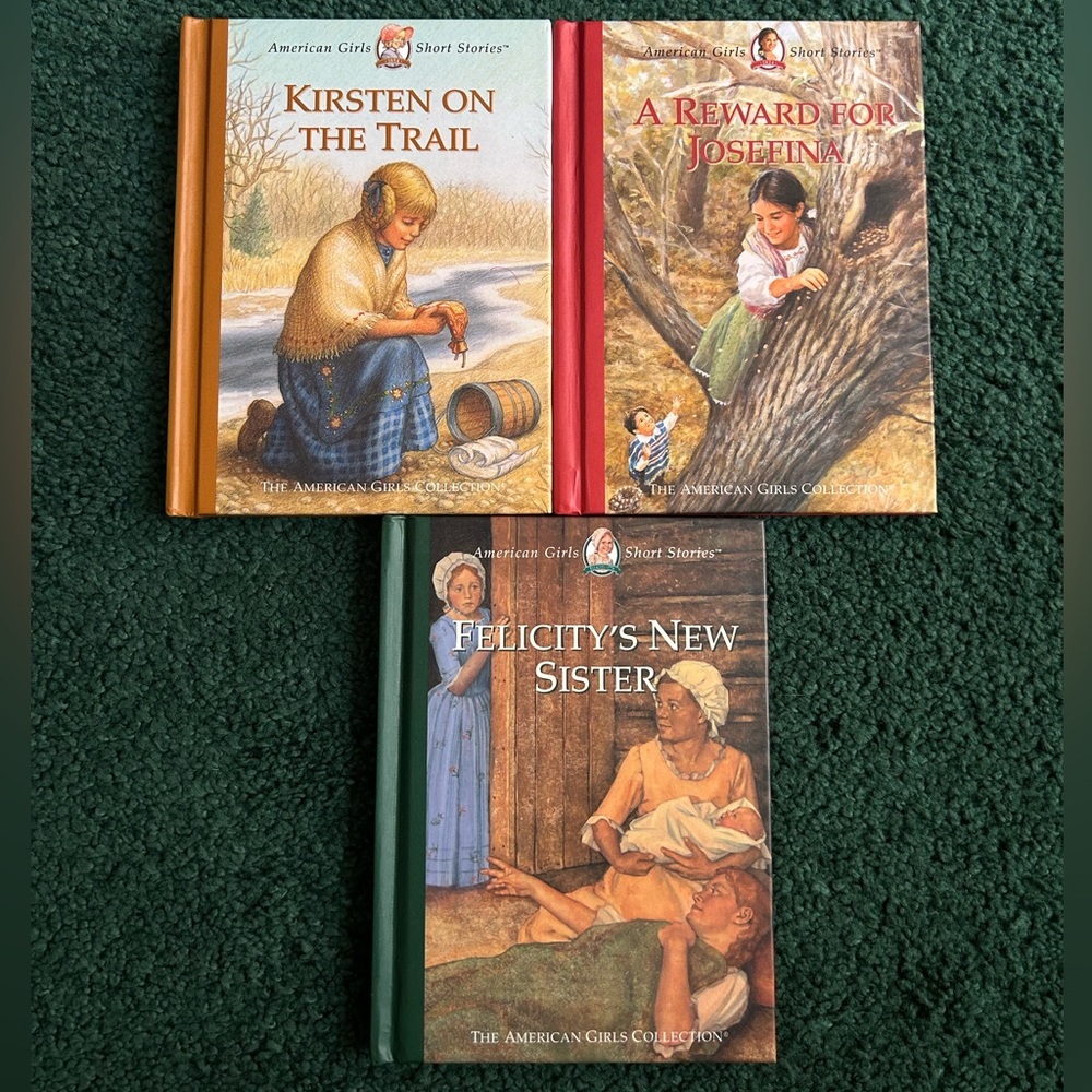 Like New American Girl Short Stories Series (3) Josefina, Felicity and Kirsten